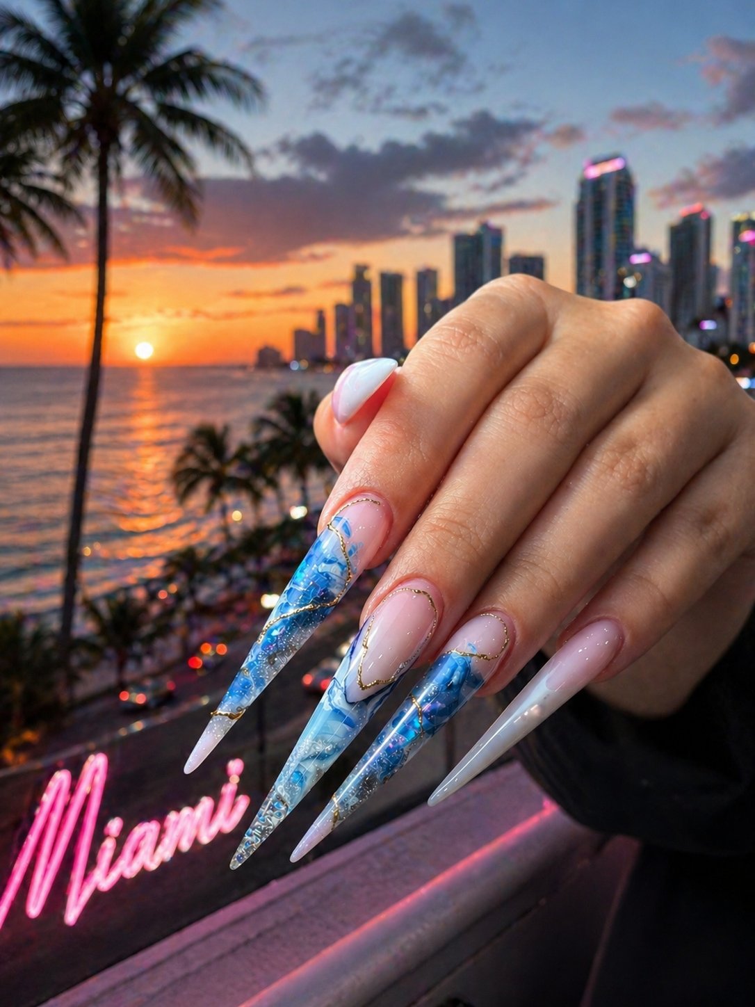 Olha Khlomova — Miami vibes